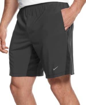 Original Men's Nike 9" Distance Short Anthracite/Reflective 695443 060 Size Large
