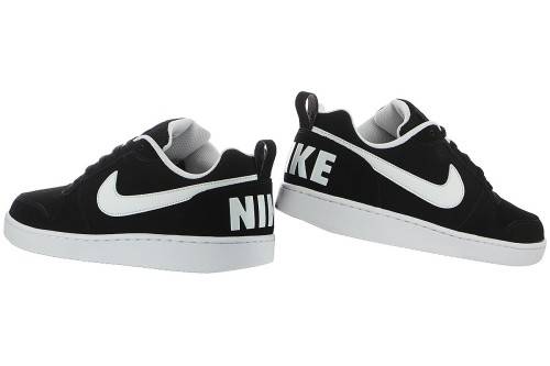 Original Mens Nike Court Borough LOW 838937 010 Black /White Size UK 11 (SA 11)