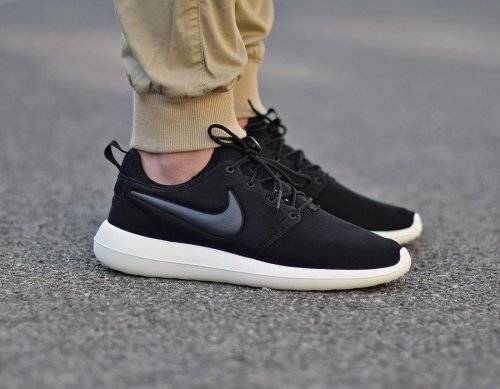 Original Mens NIKE ROSHE TWO 844656 003 Black/ Anthracite Size UK 11 (SA 11)