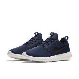 Original Mens NIKE ROSHE TWO MIDNIGHT NAVY SAIL 844656 400 Size UK 10 (SA 10)