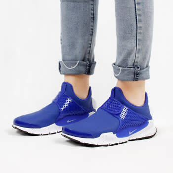 Original Women's NIKE SOCK DART PREMIUM Paramount Blue 881186 400 Size UK 4.5 (SA 4.5)