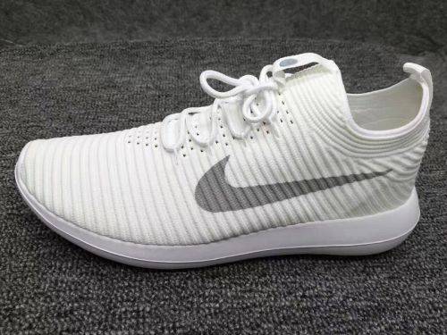 Original Women's NIKE Roshe TWO FLYKNIT V2 917688 400 White/ Wolf Grey Size UK 4.5 (SA 4.5)