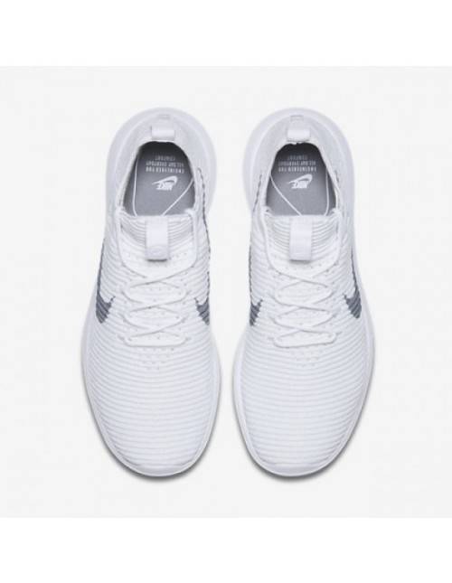 Original Women's NIKE Roshe TWO FLYKNIT V2 917688 400 White/ Wolf Grey Size UK 4.5 (SA 4.5)