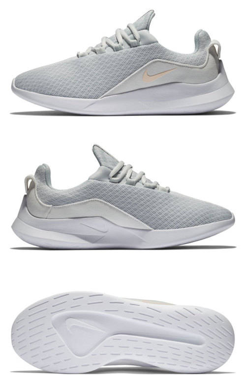 Original Womens NIKE Viale AA2185 006 PURE PLATINUM/ TINT WHITE Size UK 4.5 (SA 4.5)