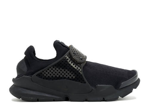 Original Mens NIKE SOCK DART KJCRD Black- Black Volt 819686 001 UK Size 11 (SA 11)