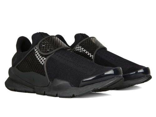 Original Mens NIKE SOCK DART KJCRD Black- Black Volt 819686 001 UK Size 11 (SA 11)