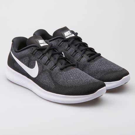 Original Mens Nike Free RN 2017 Running Black/White 880839 001 Size UK 10 (SA 10)