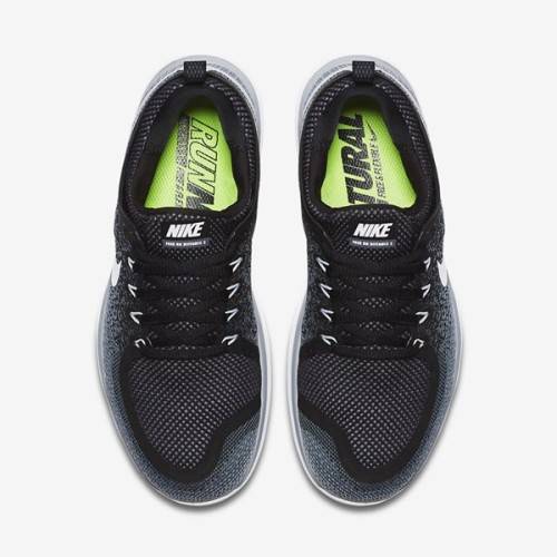 Original Women's Nike FREE RN DISTANCE 2 Black/ White/ Grey 863776 001 Size UK 4.5 (SA 4.5)