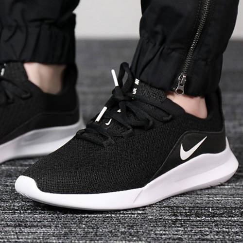 Original Womens NIKE Viale AA2185 003 (LATEST) BLACK/ WHITE Size UK 5 (SA 5)