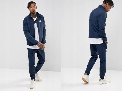 Original Nike MENS WOVEN TRACKSUIT Navy Blue 861778 451 Size Large