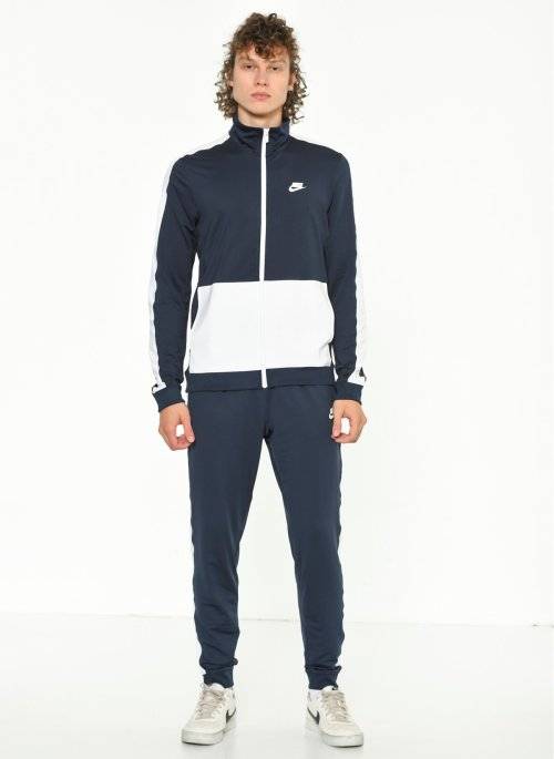 Original Nike Mens Summer Sportswear Tracksuit OBSIDIAN / WHITE 928109 452 Size Large