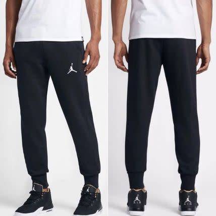 Original Men's Nike Air Jordan Jumpman Retro Flight Pants Joggers Black AA5591 010 Size XL