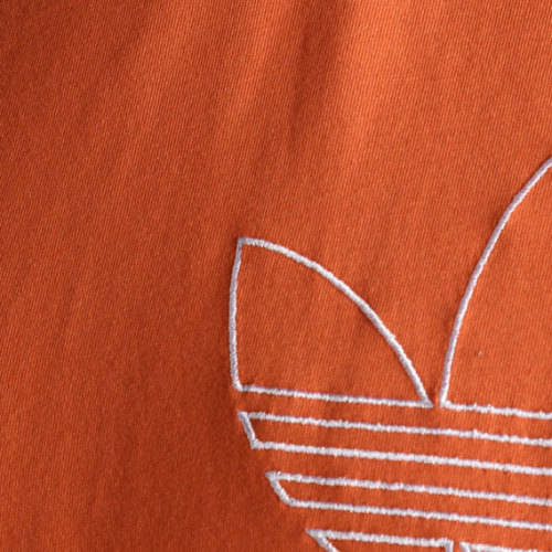 Original Men's ADIDAS OUTLINE TEE Orange CL0278 Size Medium