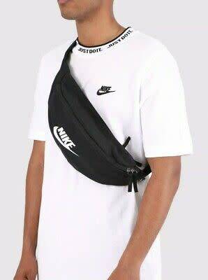 Original NIKE Heritage GFX Hip Sack Waistpack Running Waist Black Bag CK0981 010