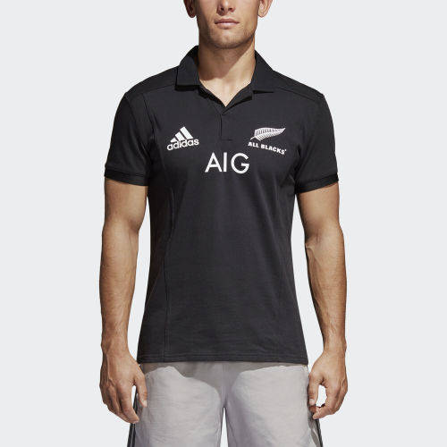 Original Men's adidas All Blacks Supporters Polo Jersey Official Licensed Product AP5672 Size Medium