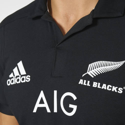 Original Men's adidas All Blacks Supporters Polo Jersey Official Licensed Product AP5672 Size Medium