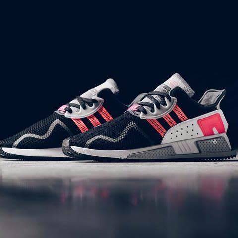 Original Men's adidas EQT Cushion ADV Core Black AH2231 Size UK 11 (SA 11)