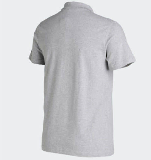 Original Men's ADIDAS MH PLAIN POLO Grey CK7632 Size Medium