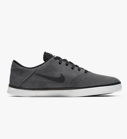 Original Mens Nike SB CHECK Dark Grey/ Black-White 705265 011 Size UK 10 (SA 10)