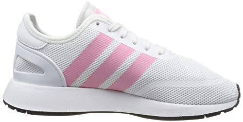 Original Girl's adidas N5923 J White/ Pink CG6947 Size UK 4 (SA 4)