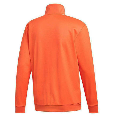 Original Men's adidas Beckenbauer Track Top Europe Training Jacket True Orange CL0283 Size XL