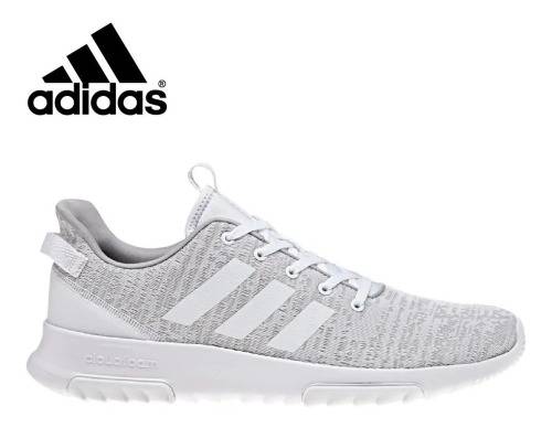 Original Men's adidas Cloud Foam Racer TR Grey/ White DB0682 Size UK 12 (SA 12)