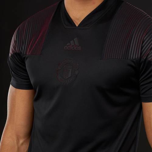 Original Men's adidas Manchester United Official Licensed Product Icon TEE CW7651 Size XXL