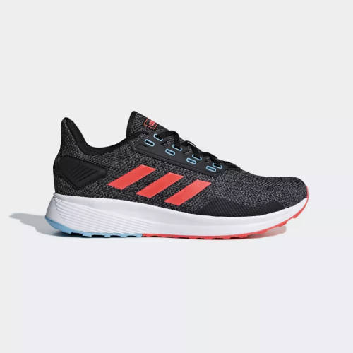 Original Mens adidas DURAMO 9 Carbon Black BB6919 Size UK 11 (SA 11)