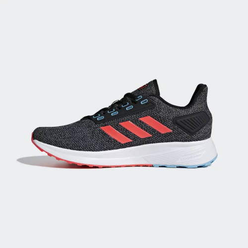 Original Mens adidas DURAMO 9 Carbon Black BB6919 Size UK 11 (SA 11)