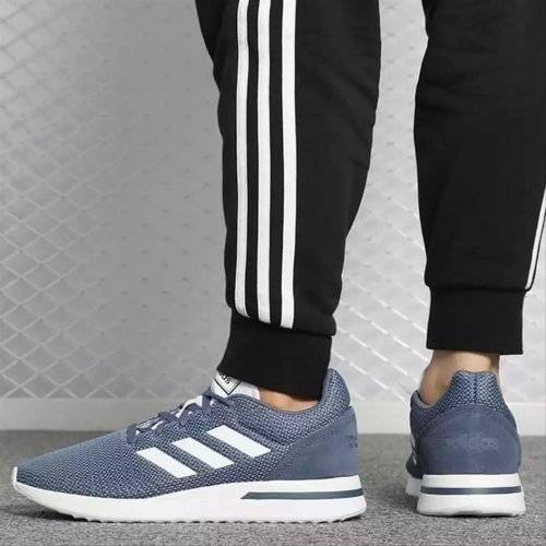 Original Mens adidas RUN 70S Knit Blue B96557 UK Size 12 (SA 12)