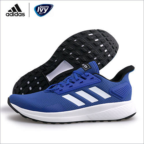 Original Mens adidas DURAMO 9 Blue/ Black BB7067 Size UK 7 (SA 7)