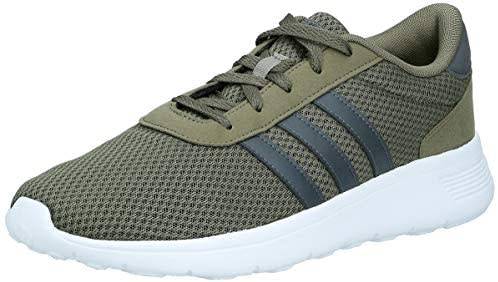 Original Men's adidas Men's Running Lite Racer Khaki F34604 Size UK 8 (SA 8)