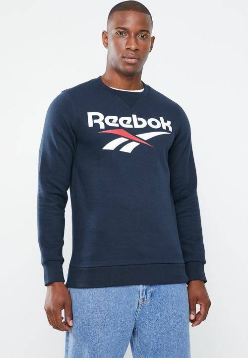 Original Men's Reebok Classics Vector Crew Navy CK6962 Size Extra Large