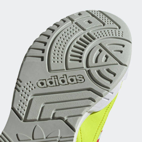 Original Mens adidas A.R Trainers Neon Yellow DB2736 UK 10 (SA 10)