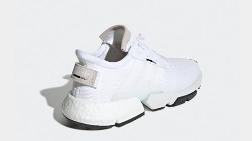 Original Mens adidas Pod-S-3.1 Boost White /Core Black B37367 UK 9 (SA 9)