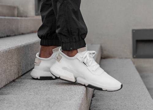 Original Mens adidas Pod-S-3.1 Boost White /Core Black B37367 UK 9 (SA 9)