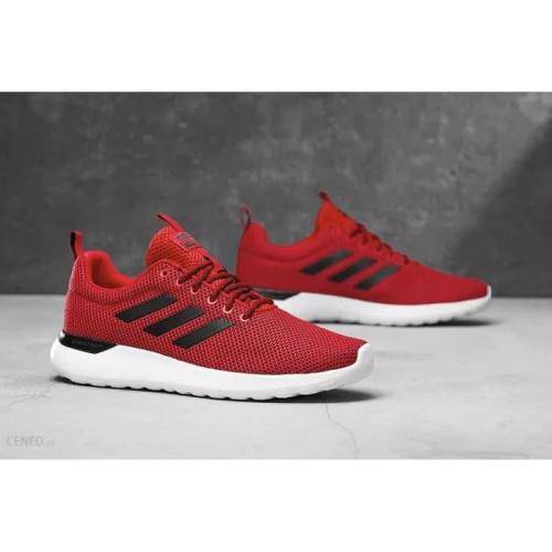 Original Men's adidas Lite Racer CLN  Active Red/ Carbon Black F34571 Size UK 8 (SA 8)