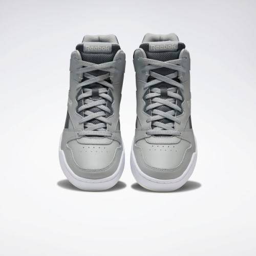 Original Reebok Men's Royal BB 4500 Hi 2 True Grey/ Chalk DV6694 UK 8 (SA 8)