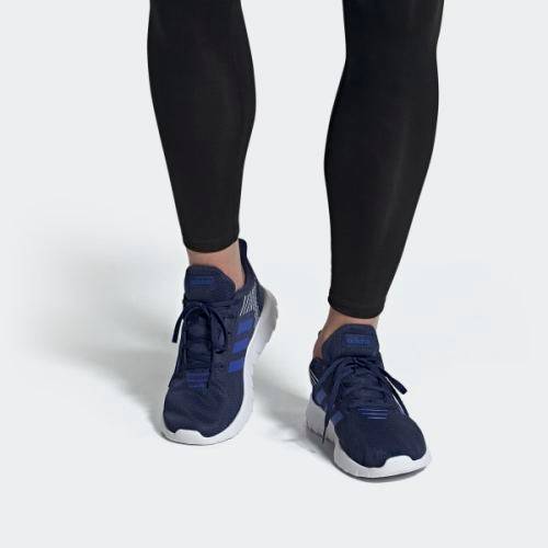 Original Men's adidas ASWEERUN Blue EE8448 Size UK 9 (SA 9)