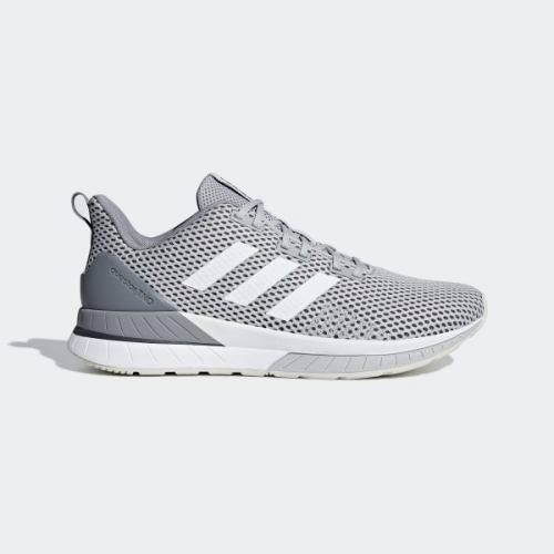 Original Mens adidas QUESTAR TND Grey Two/ Cloud White F34693 Size UK 9 (SA 9)