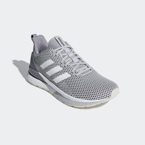 Original Mens adidas QUESTAR TND Grey Two/ Cloud White F34693 Size UK 9 (SA 9)