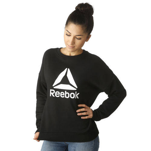 Original Womens Reebok Classics Workout Ready Big Logo Coverup DY8098 Size Medium