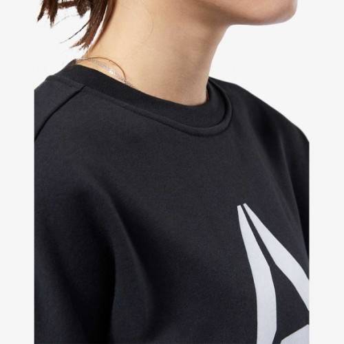 Original Womens Reebok Classics Workout Ready Big Logo Coverup DY8098 Size Medium
