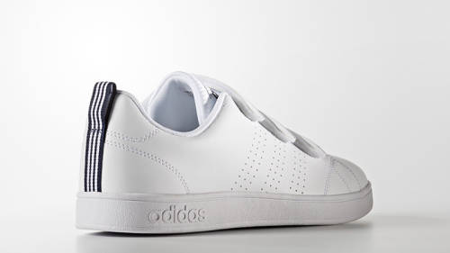 Original Men's adidas VS Advantage Clean Shoes All White AW5211 Size UK 8 (SA 8)
