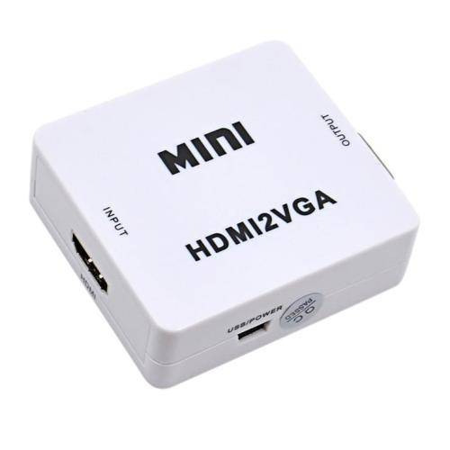 Mini HDMI to VGA Adapter + Audio Cable for XBOX360 for PS4/PS3 PC to 1080P HDTV Display Projector