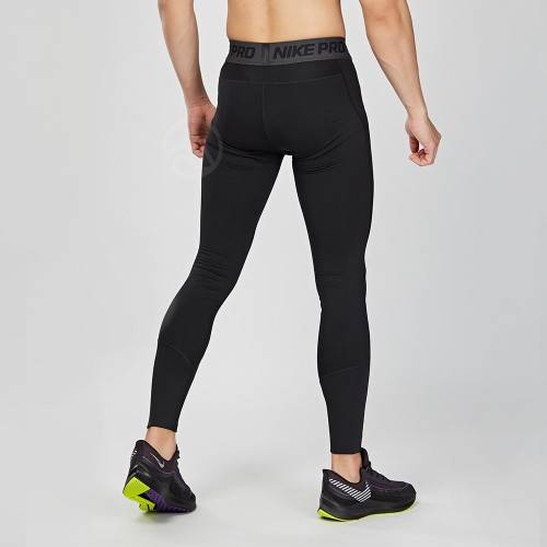 Original Men's Nike Pro Training Tights Black CJ5120 010 Size Medium