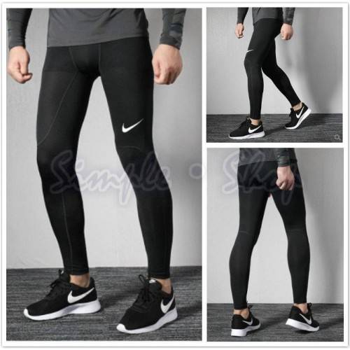 Original Men's Nike Pro Training Tights Black CJ5120 010 Size Medium