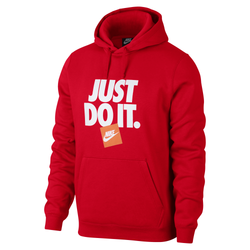 Original Mens Nike SPORTSWEAR Just Do It Warm HOODIE JACKET Red AR2578 657 Size XL