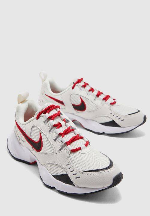 Original Women's NIKE Air Heights Sail/Phantom/Gym Red/Black CI0603 104 Size UK 5 (SA 5)