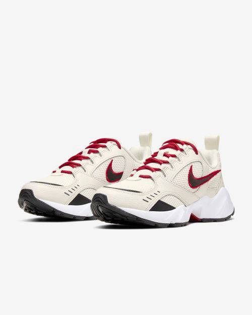 Original Women's NIKE Air Heights Sail/Phantom/Gym Red/Black CI0603 104 Size UK 5 (SA 5)